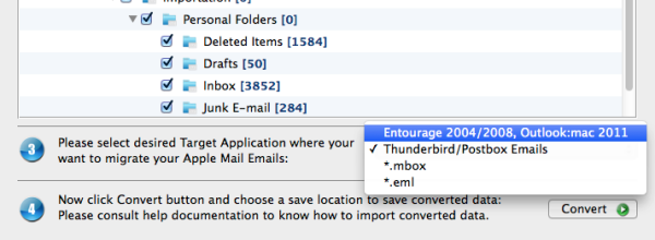 Apple Mail Export to Thunderbird